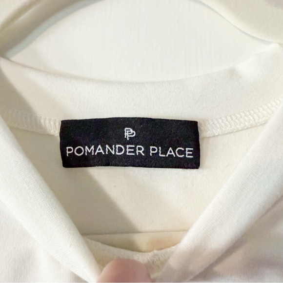 Tuckernuck Pomander Place Evie Rainbow Stripe Swing Top Size OS - Picture 3 of 5